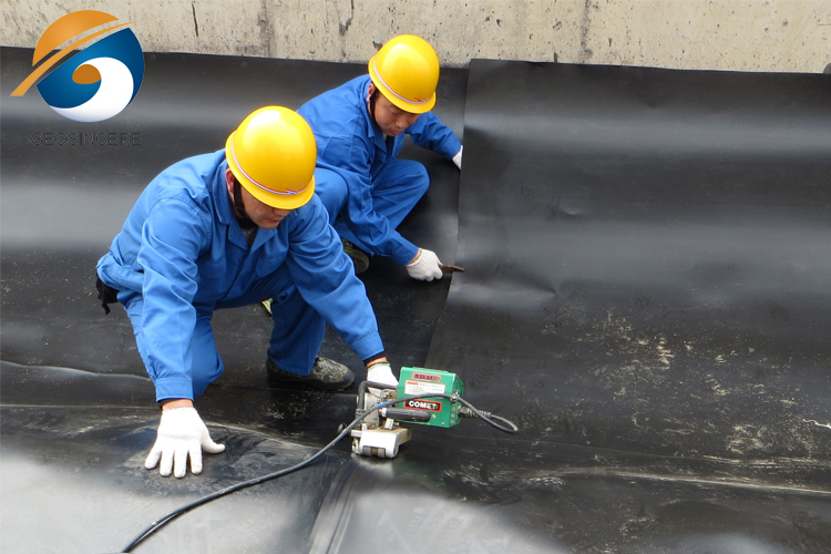 40 mil HDPE Liner Reinforced Polypropylene Geomembrane 40 mil HDPE Liner Reinforced Polypropylene Geomembrane